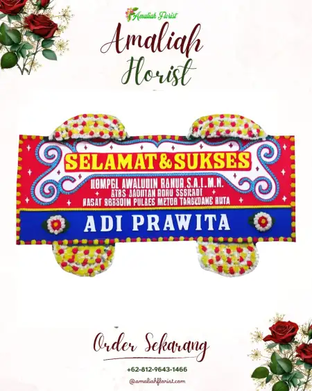 Papan Bunga Ucapan Selamat Bungurcopong